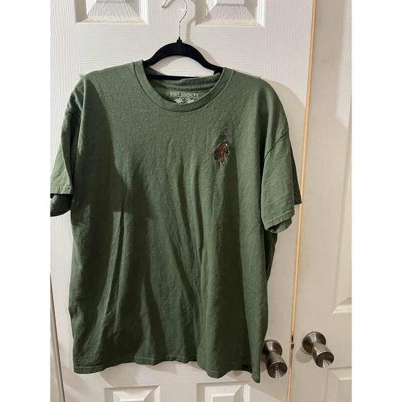 Riot‎ Society T Shirt  Black Embroidered Bear Graphic Logo Solo Cup Men XL - Picture 1 of 2